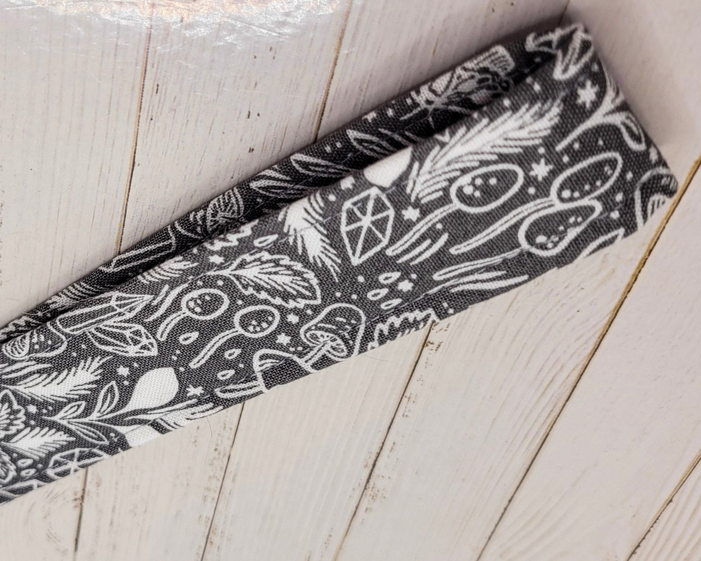 Mushroom Magic Wristlet Key Strap