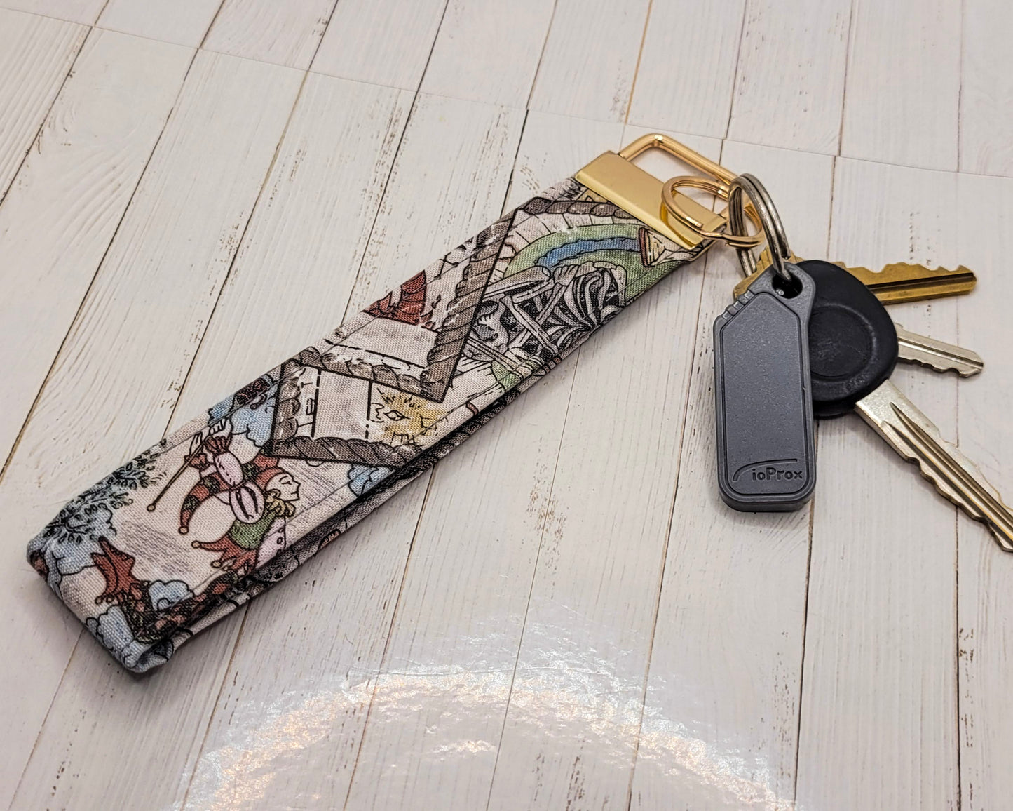 Classic Tarot Wristlet Key Strap
