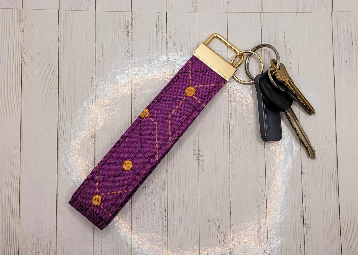 Circuit Board Wristlet Key Strap