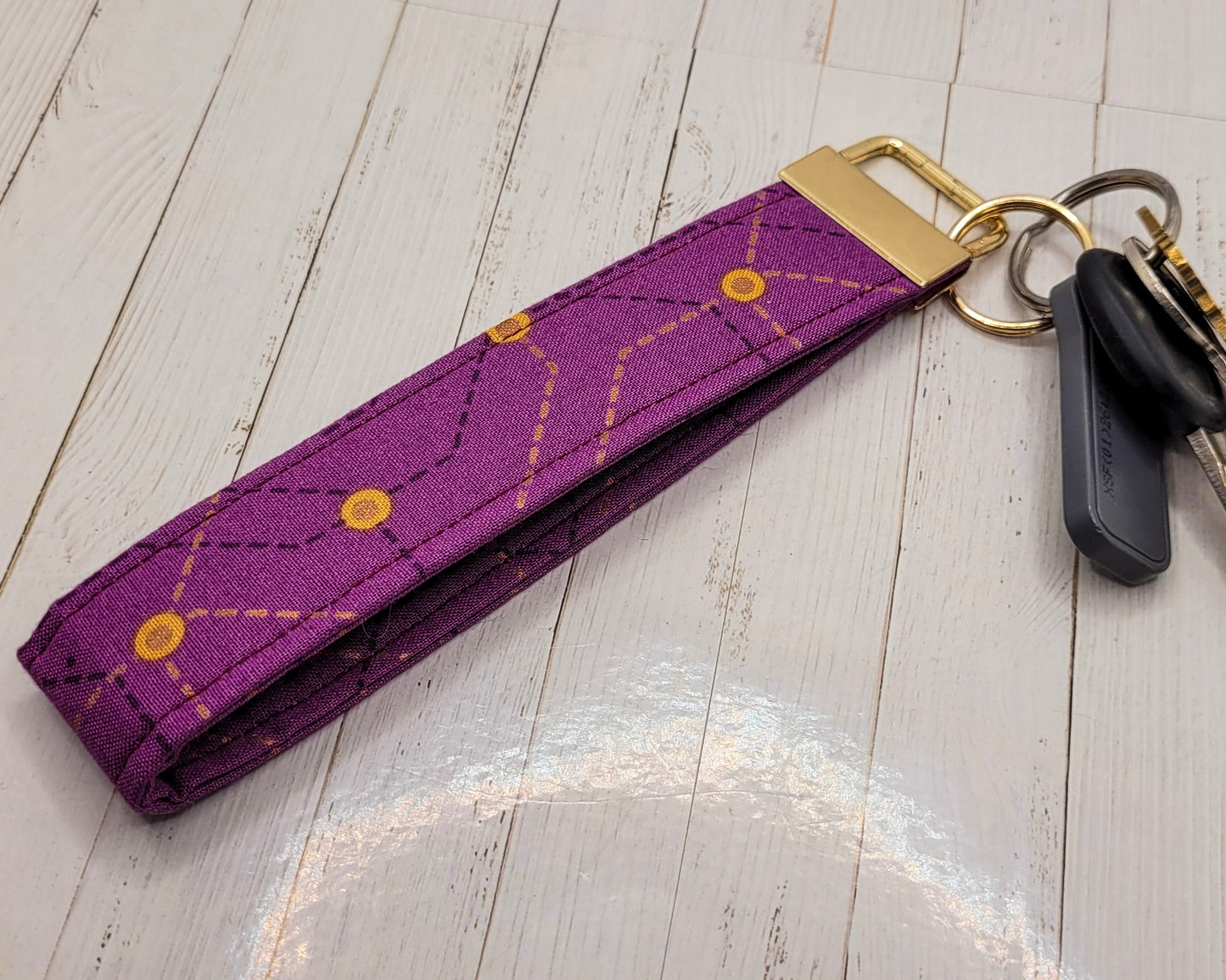 Circuit Board Wristlet Key Strap
