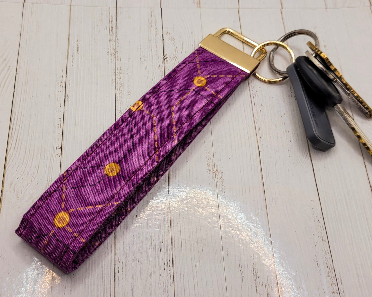 Circuit Board Wristlet Key Strap