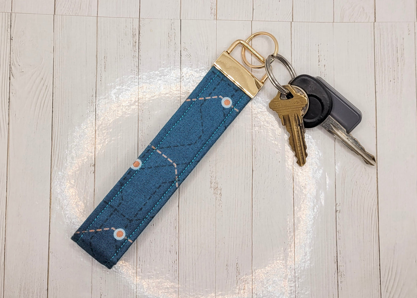 Circuit Board Wristlet Key Strap