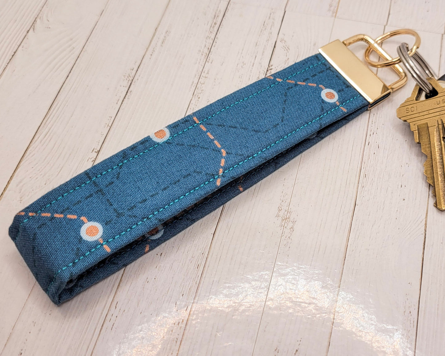 Circuit Board Wristlet Key Strap
