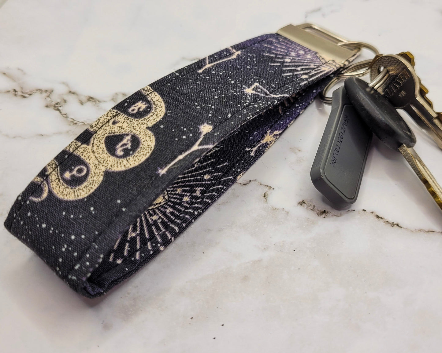 Celestial Skies Wristlet Key Strap