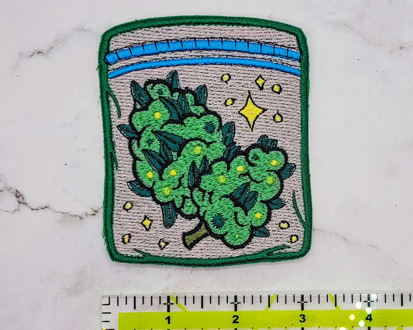 Bag of Bud Embroidered Patch