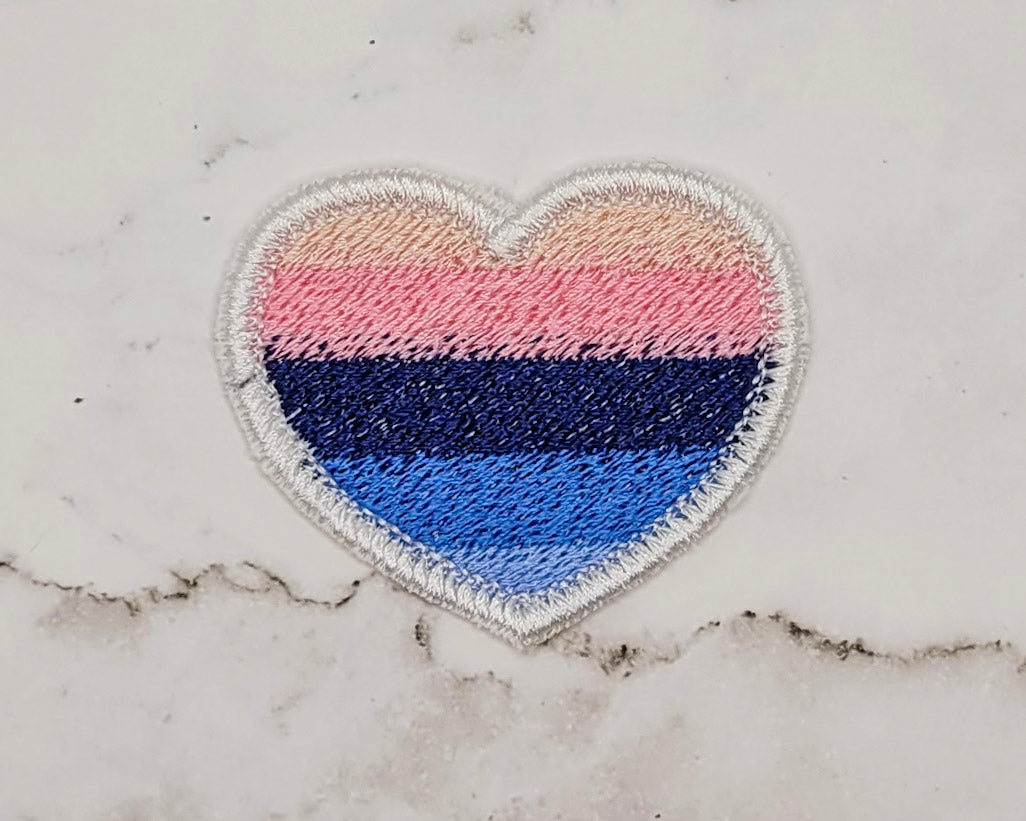 Omnisexual Pride Heart Patch