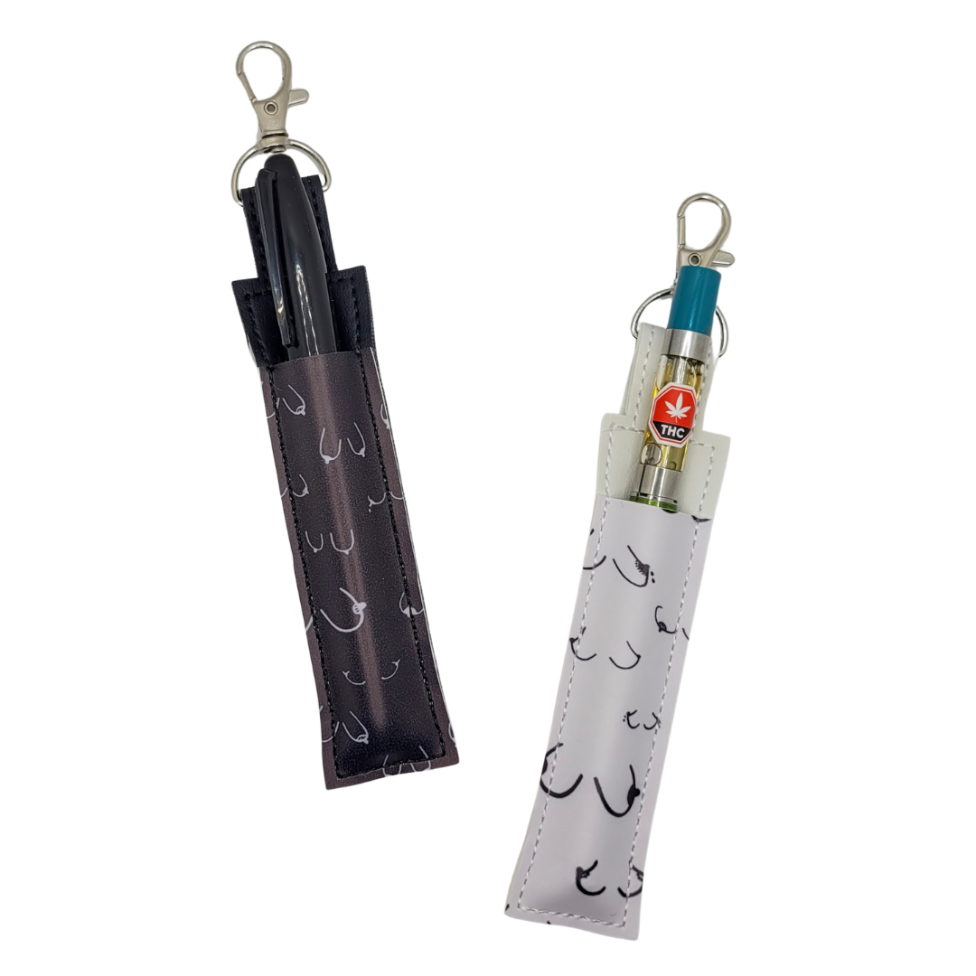 Estuche para encendedor de cuadros vichy arcoíris