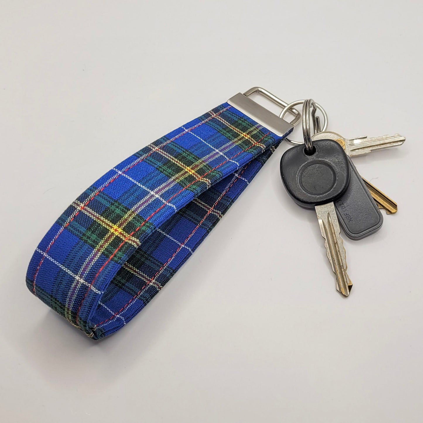 Nova Scotia Tartan Wristlet Key Strap