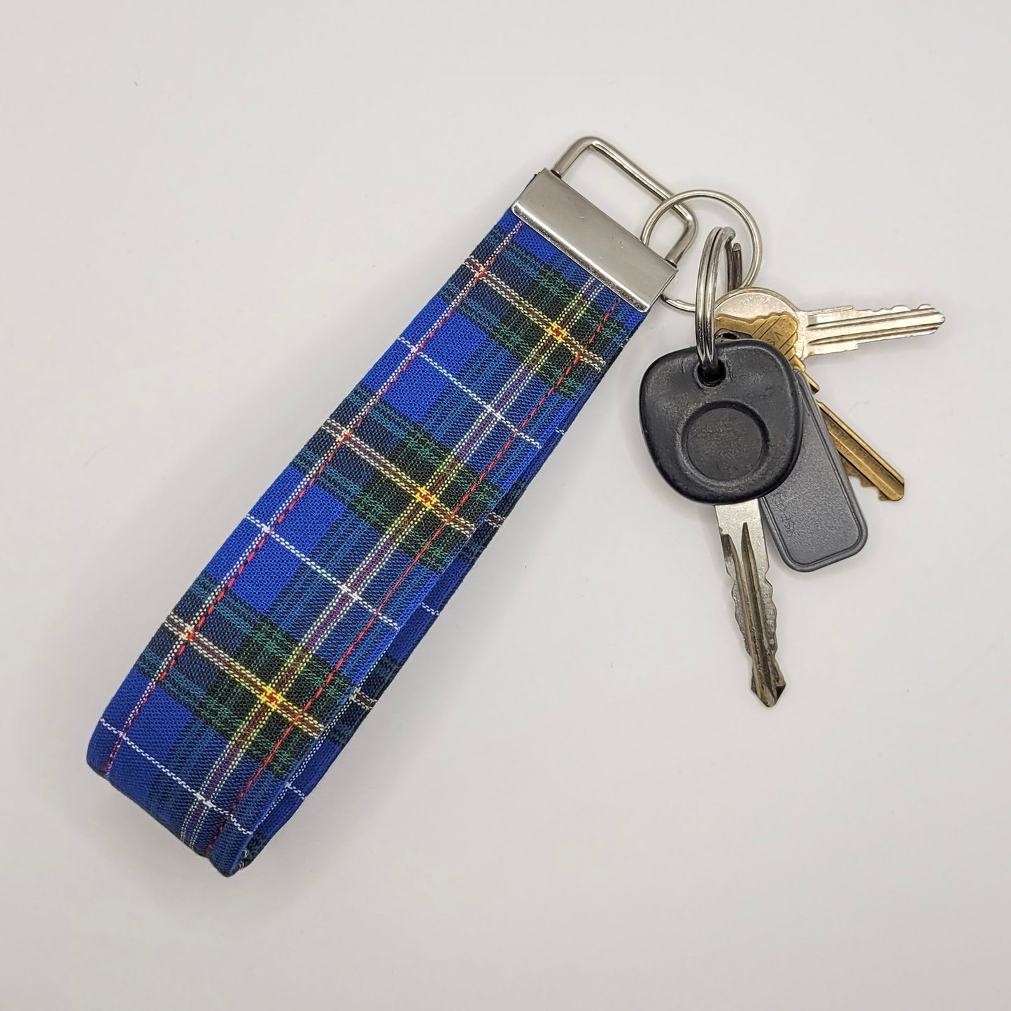 Nova Scotia Tartan Wristlet Key Strap