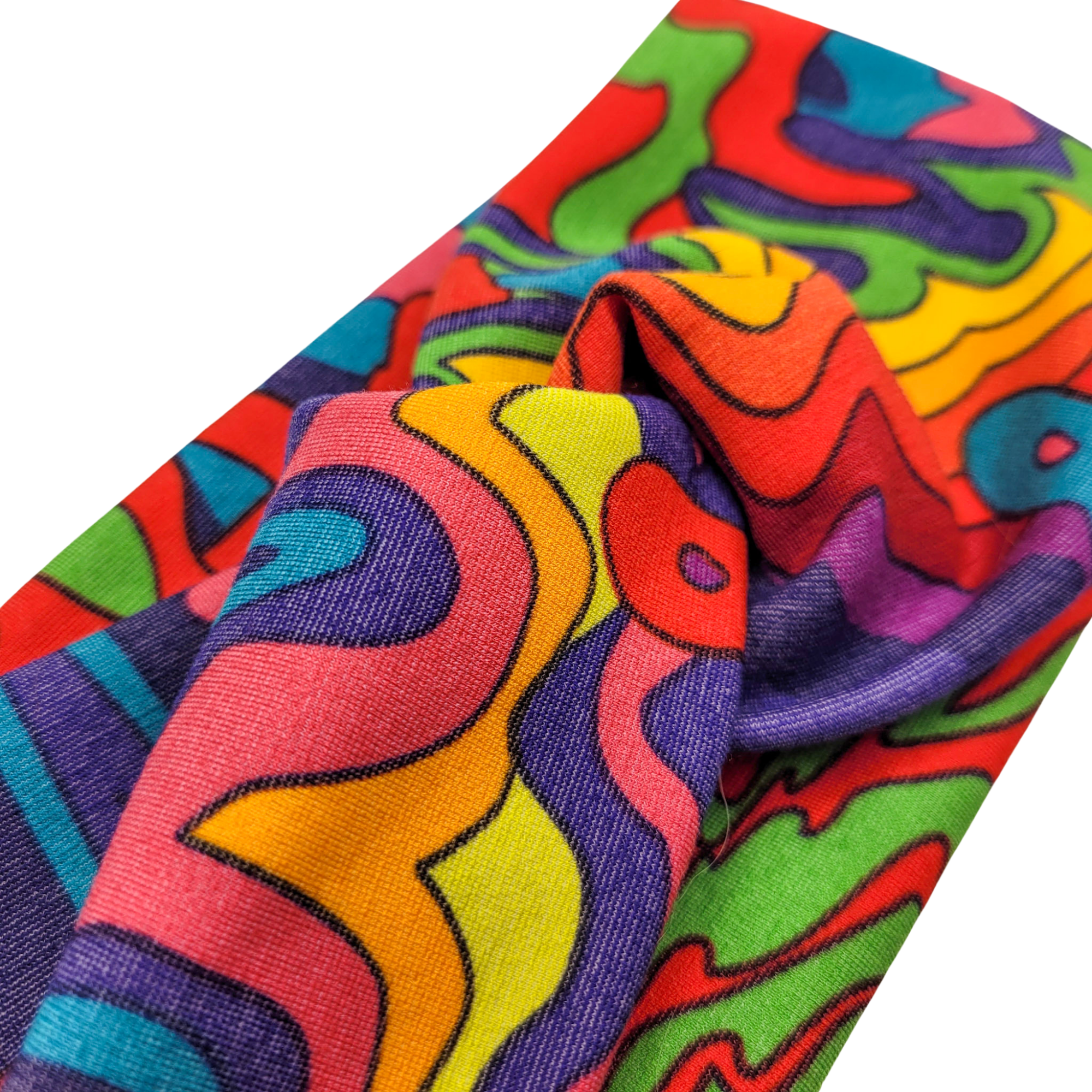 Acid Trip Stretch Knit Headband