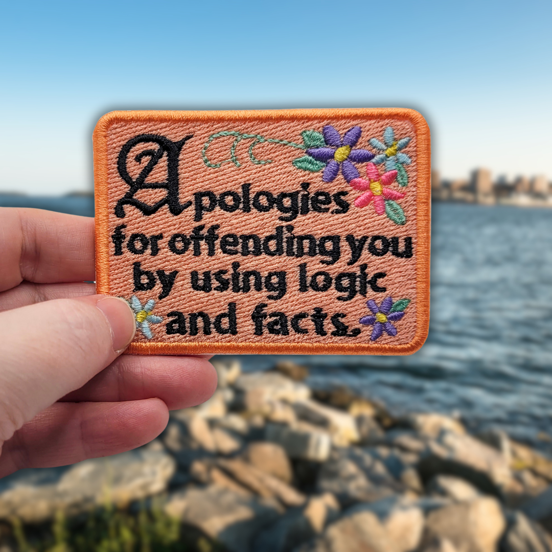 Apologies for Offending Your Embroidered Patch