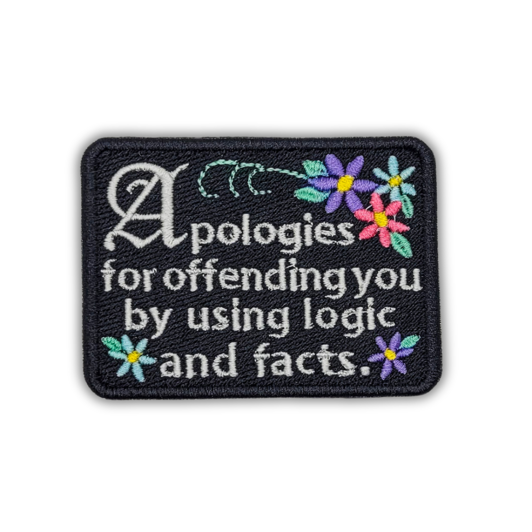 Apologies for Offending Your Embroidered Patch