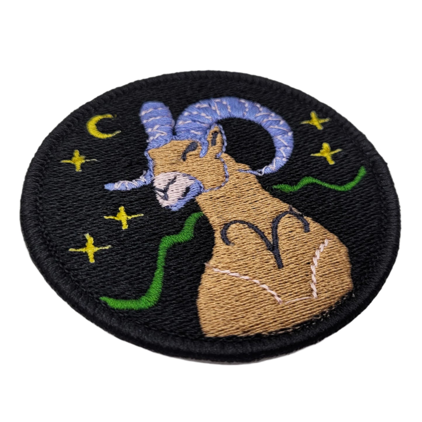 Aries Zodiac Embroidered Patch