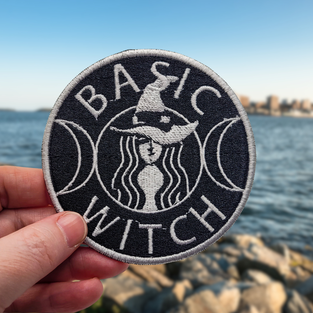Basic Witch Embroidered Patch