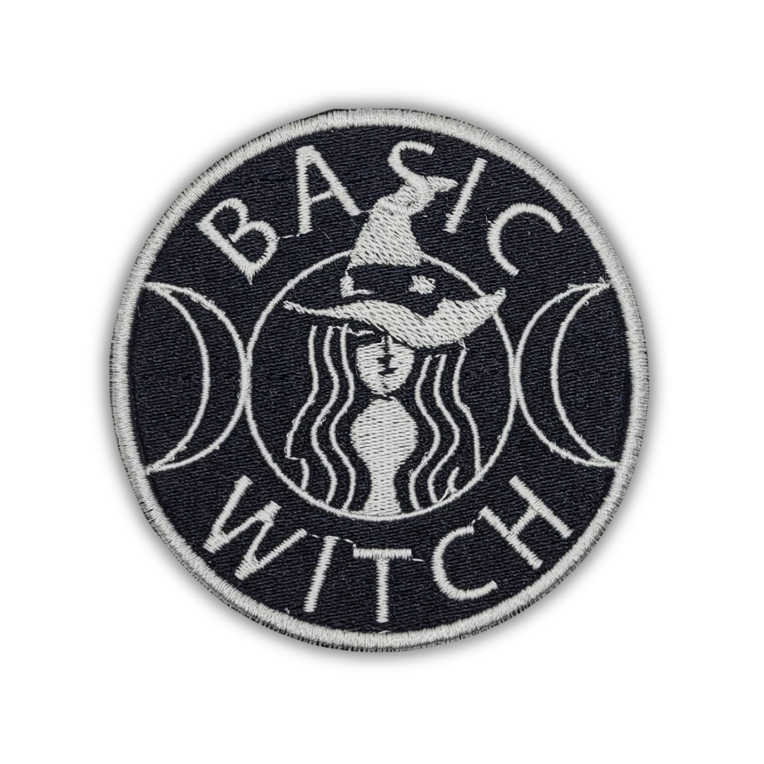 Basic Witch Embroidered Patch