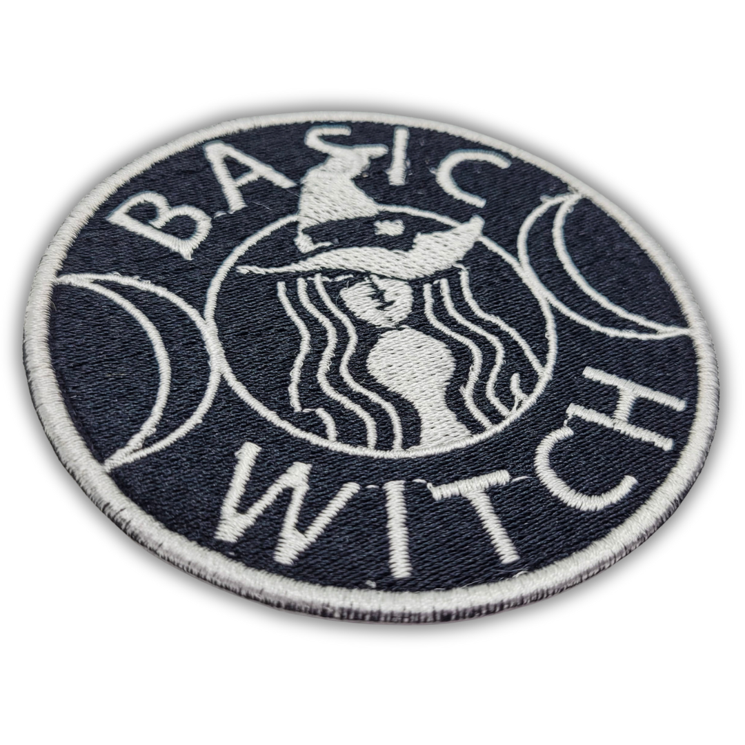 Basic Witch Embroidered Patch