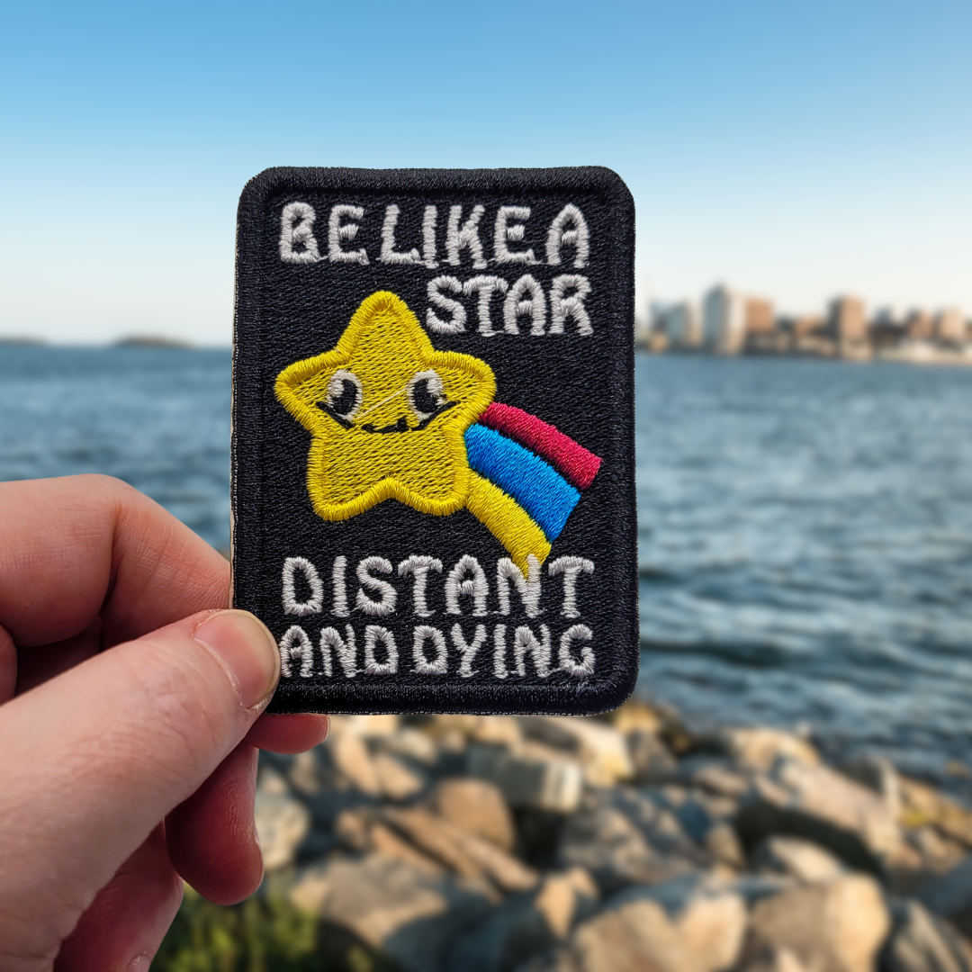 Be Like a Star Embroidered Patch