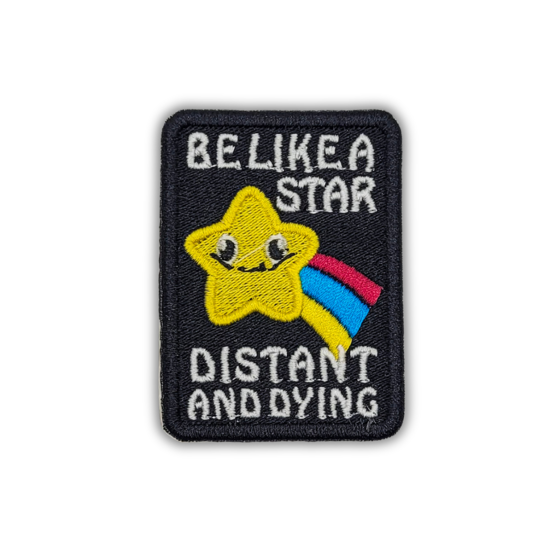Be Like a Star Embroidered Patch