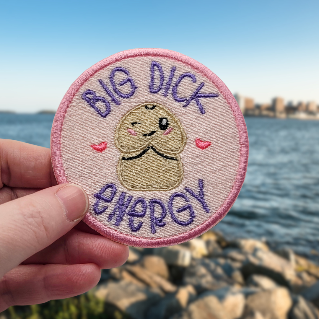 Big Dick Energy Embroidered Patch