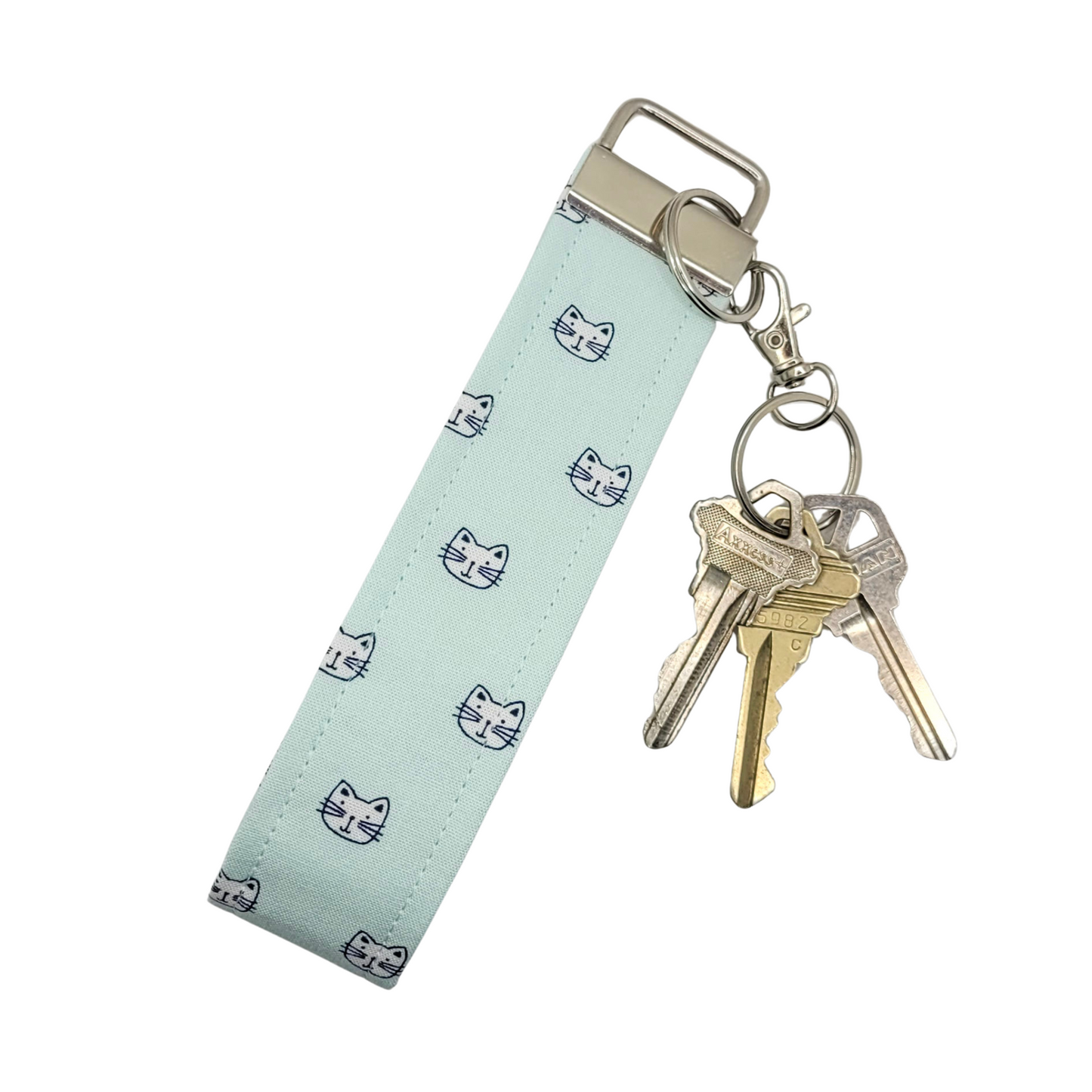 Whisker Parade Wristlet Keychain