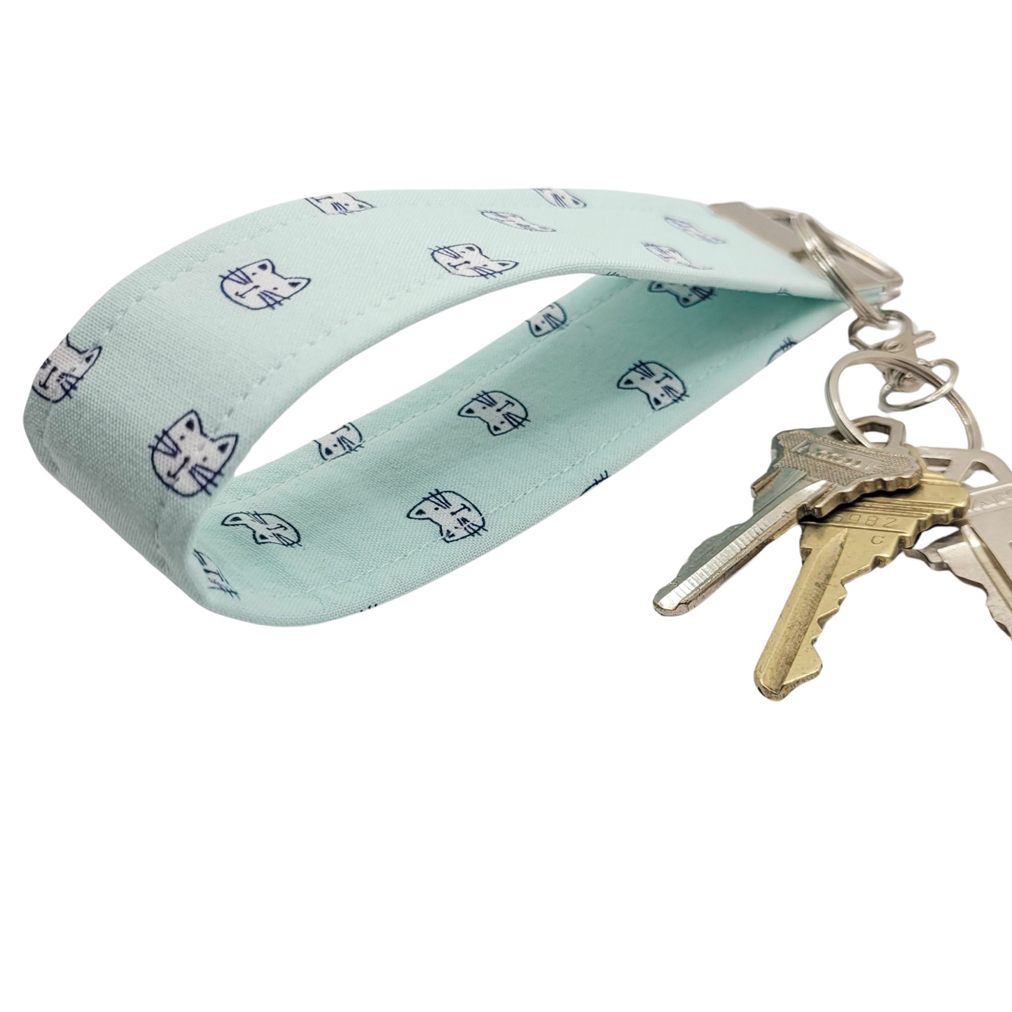 Whisker Parade Wristlet Keychain