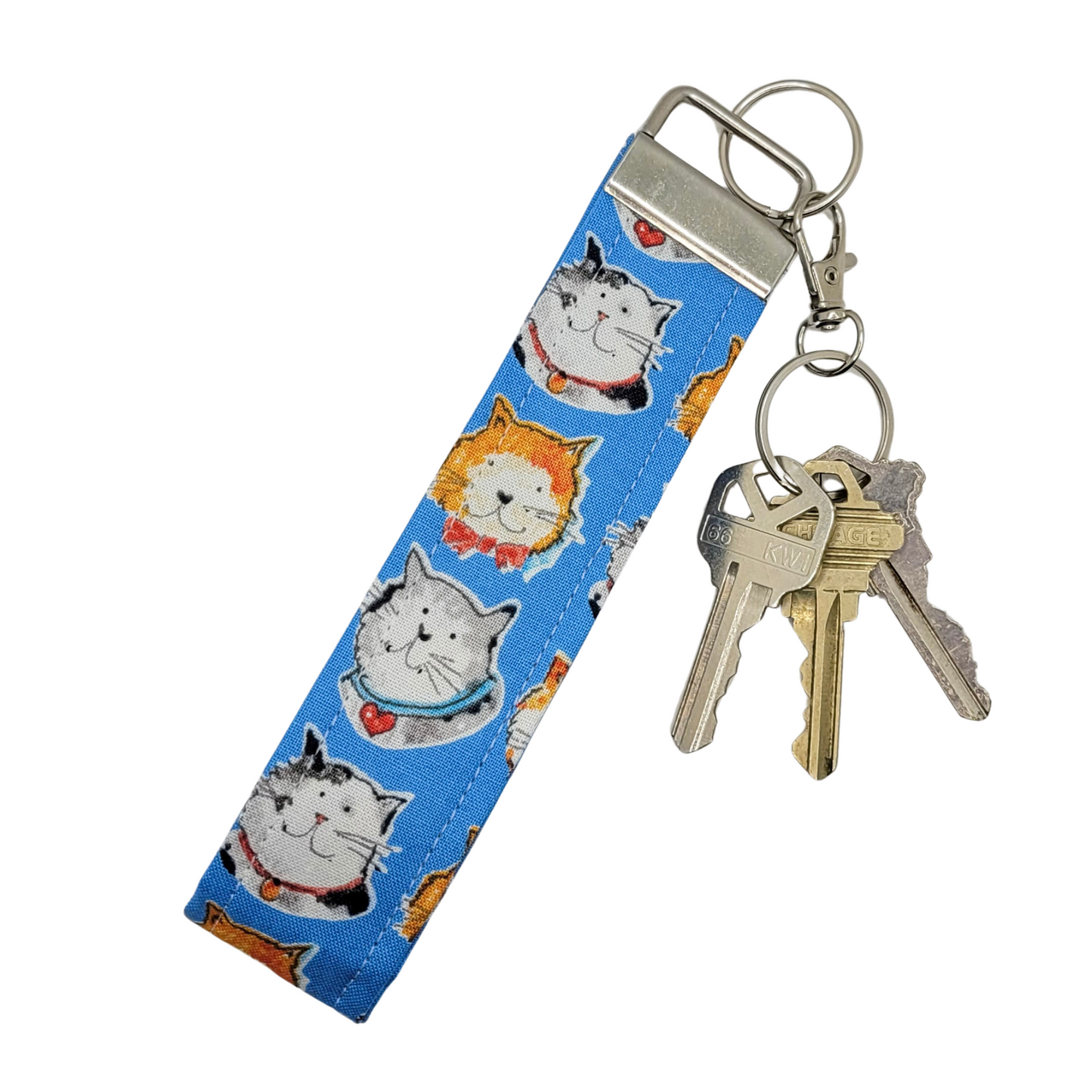 Llavero de pulsera Whisker Doodles