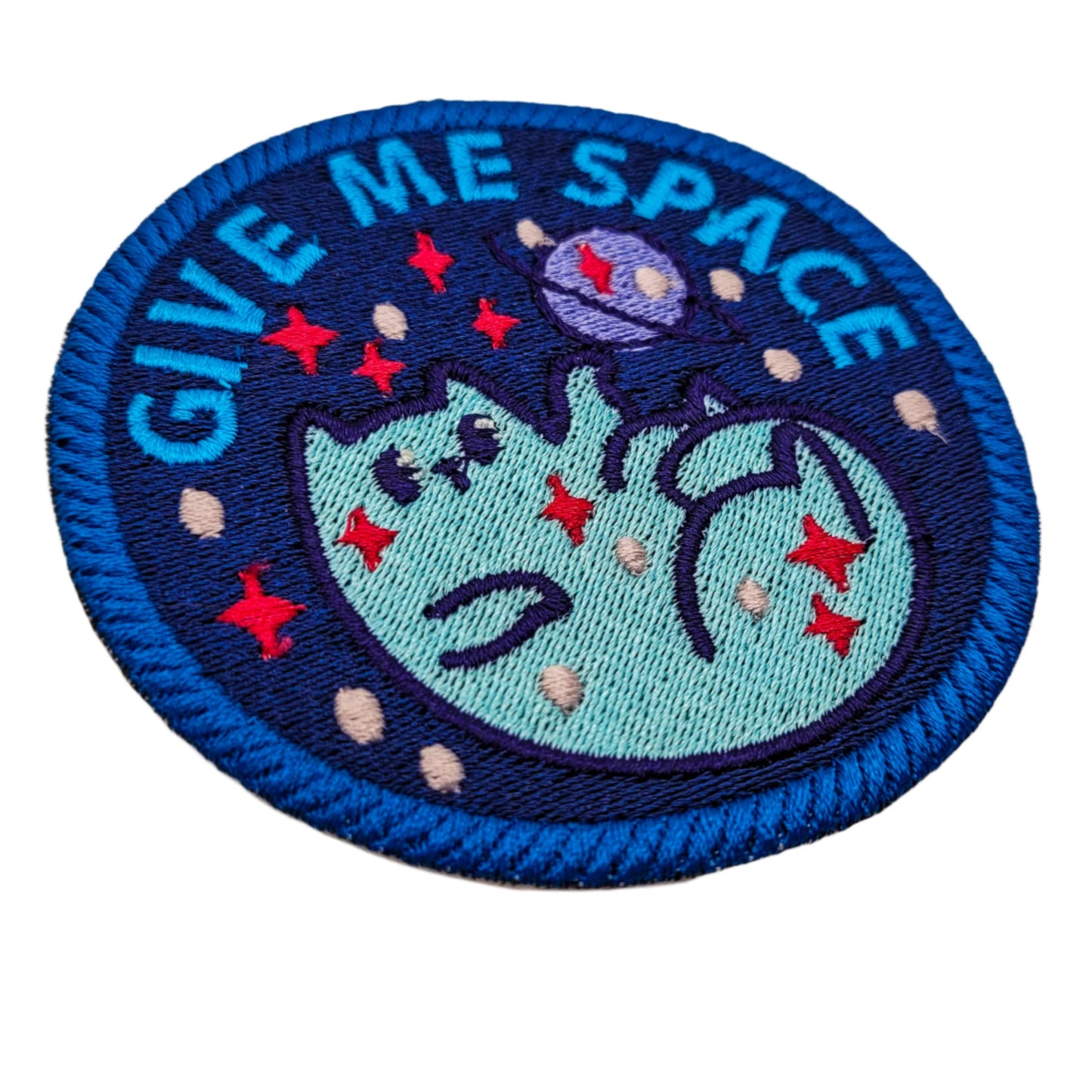 Give Me Space Embroidered Patch