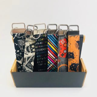 Celestial Skies Wristlet Key Strap