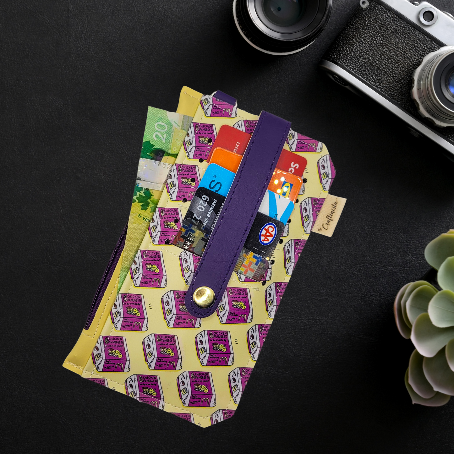 Nuggie Life Vinyl Slim Wallet
