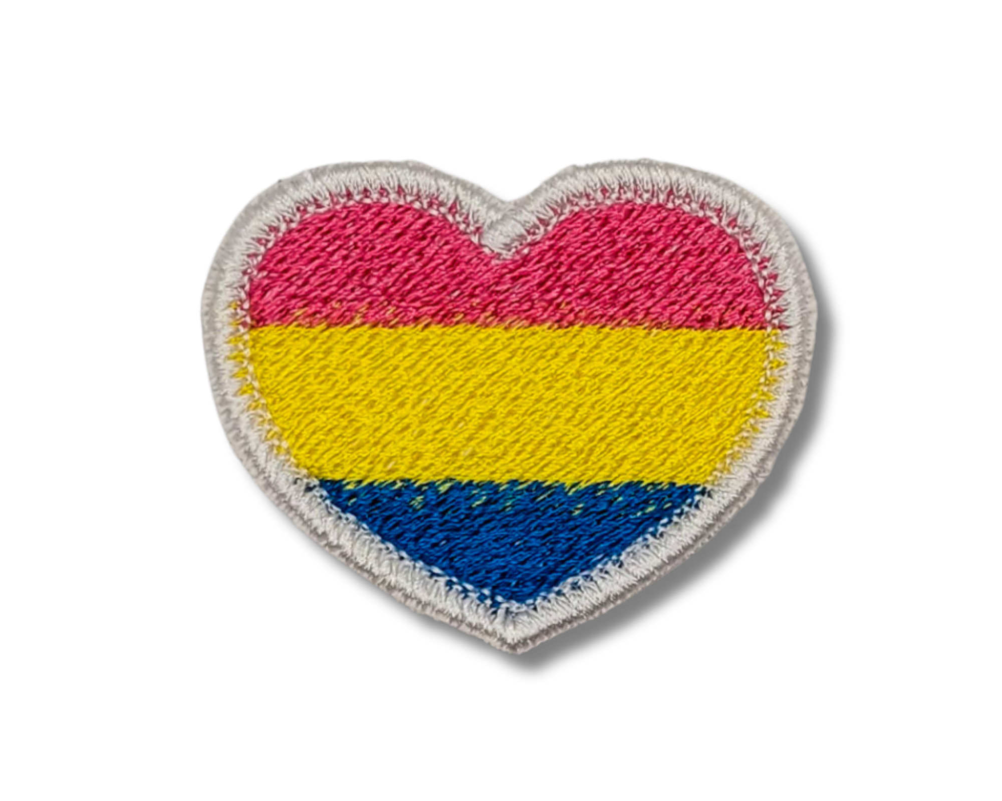 Pansexual Pride Heart Patch The Craftinista