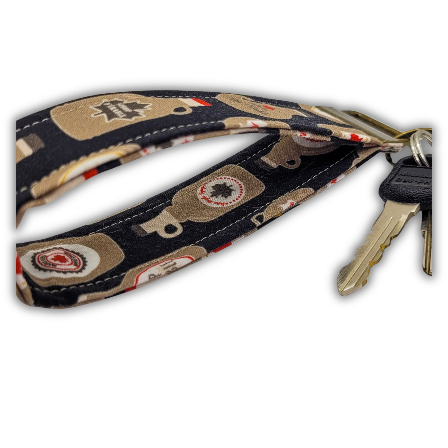 Sugar Shack Wristlet Keychain