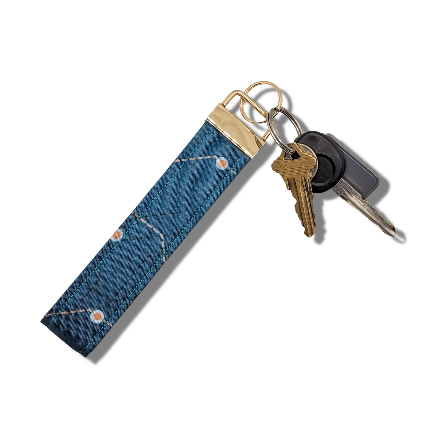 Circuit Board Wristlet Key Strap