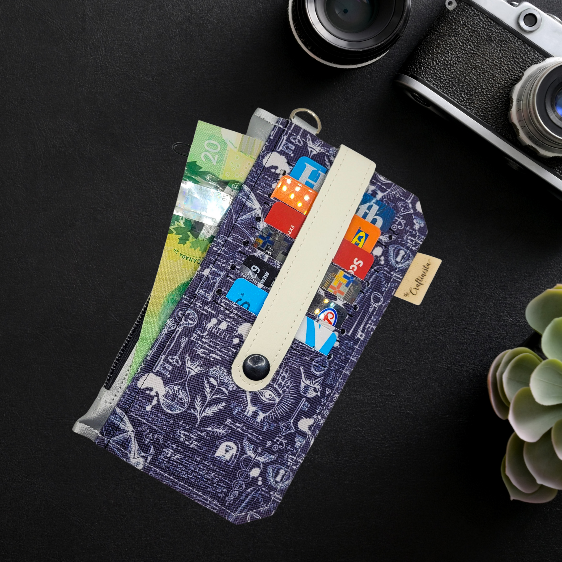 The Occult Vinyl Slim Wallet