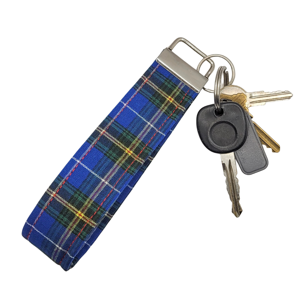 Nova Scotia Tartan Wristlet Key Strap