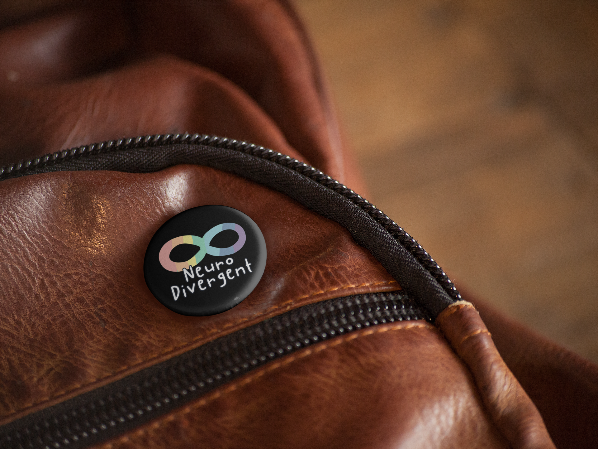 Neurodivergent Pinback Button
