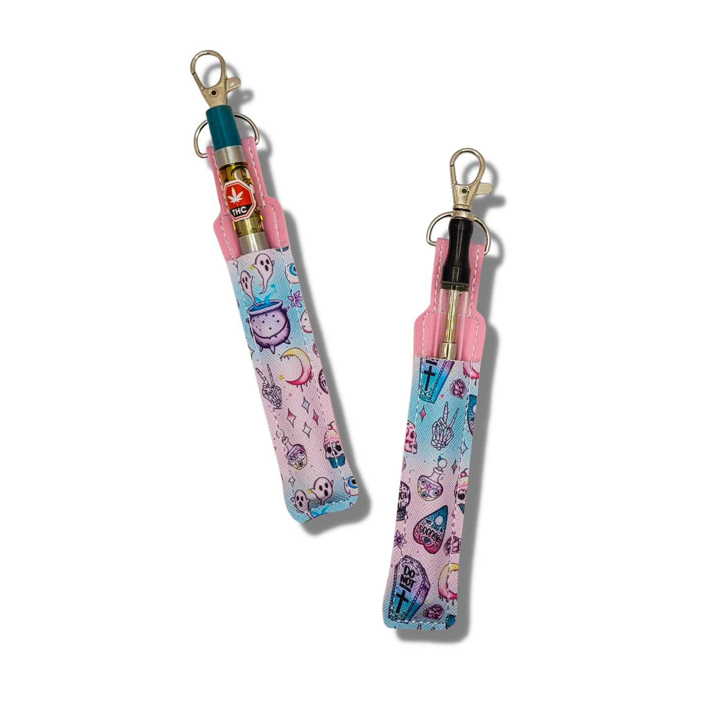 Pastel Goth Pink Pen Holder & Case