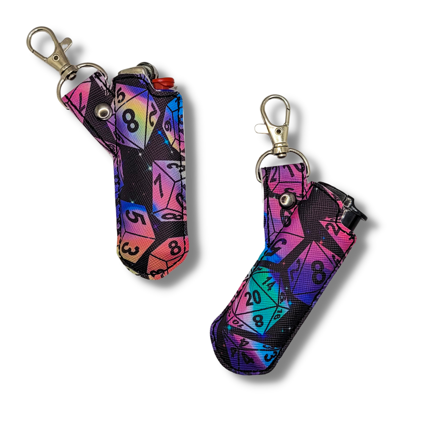 Rainbow RPG Dice Lighter Case