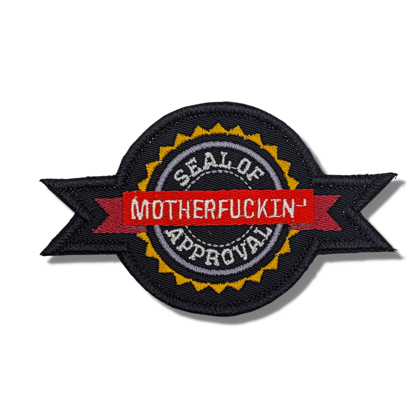 Seal of Motherfuckin' Approval Embroidered Patch