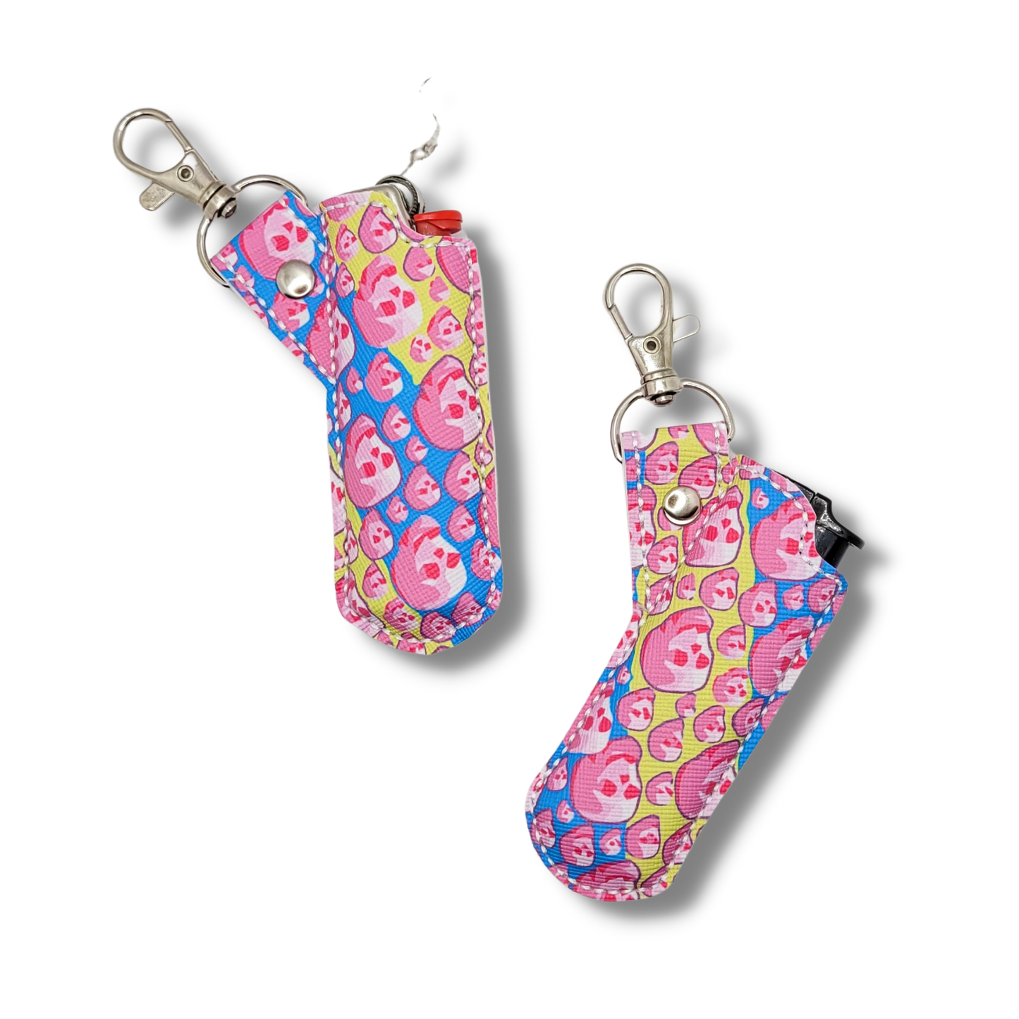 Pastel Skulls Lighter Case