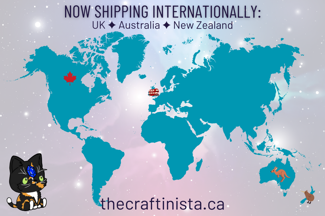 Exciting News: Now Shipping to the UK, Australia, and New Zealand! 🌏✨