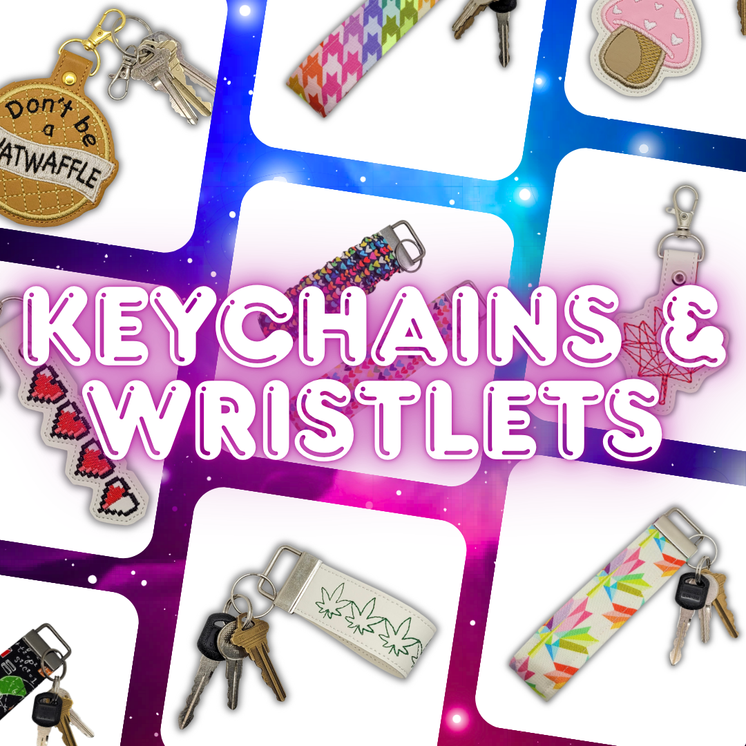 Keychains & Wristlet Fobs