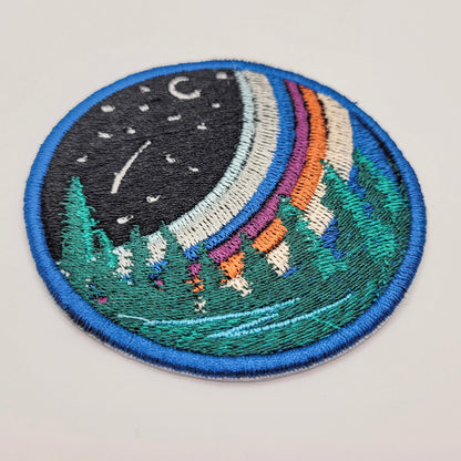 Northern Lights Embroidered Patch