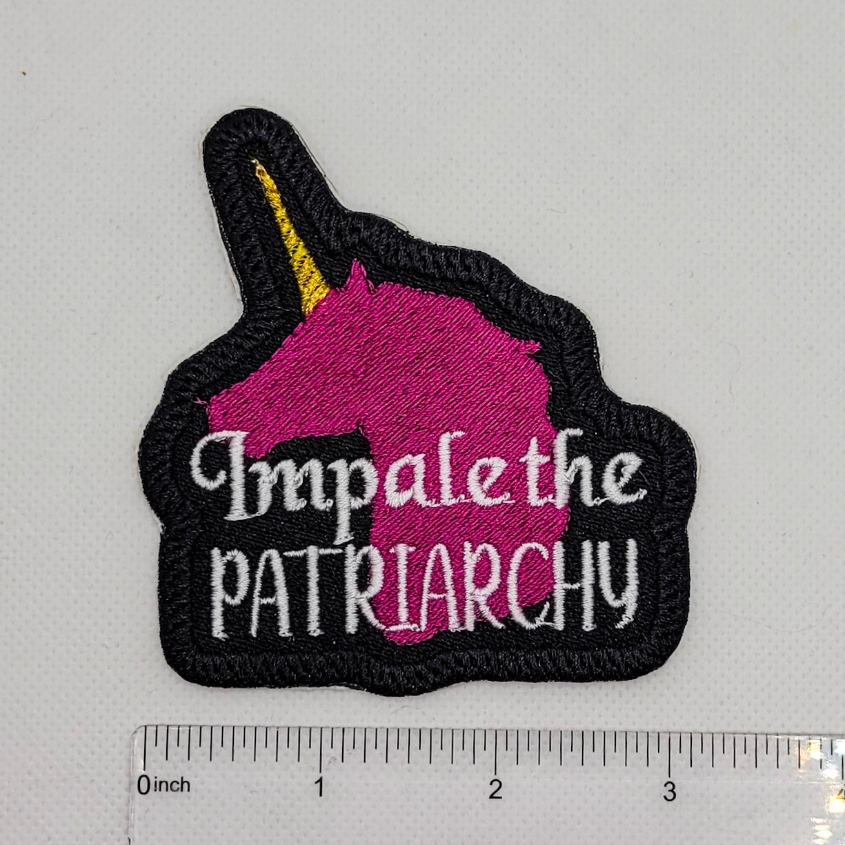 Impale The Patriarchy Embroidered Patch