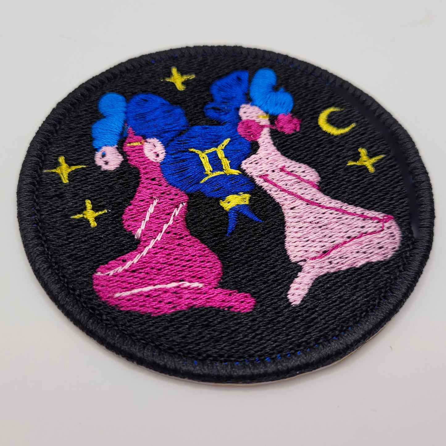 Gemini Zodiac Embroidered Patch