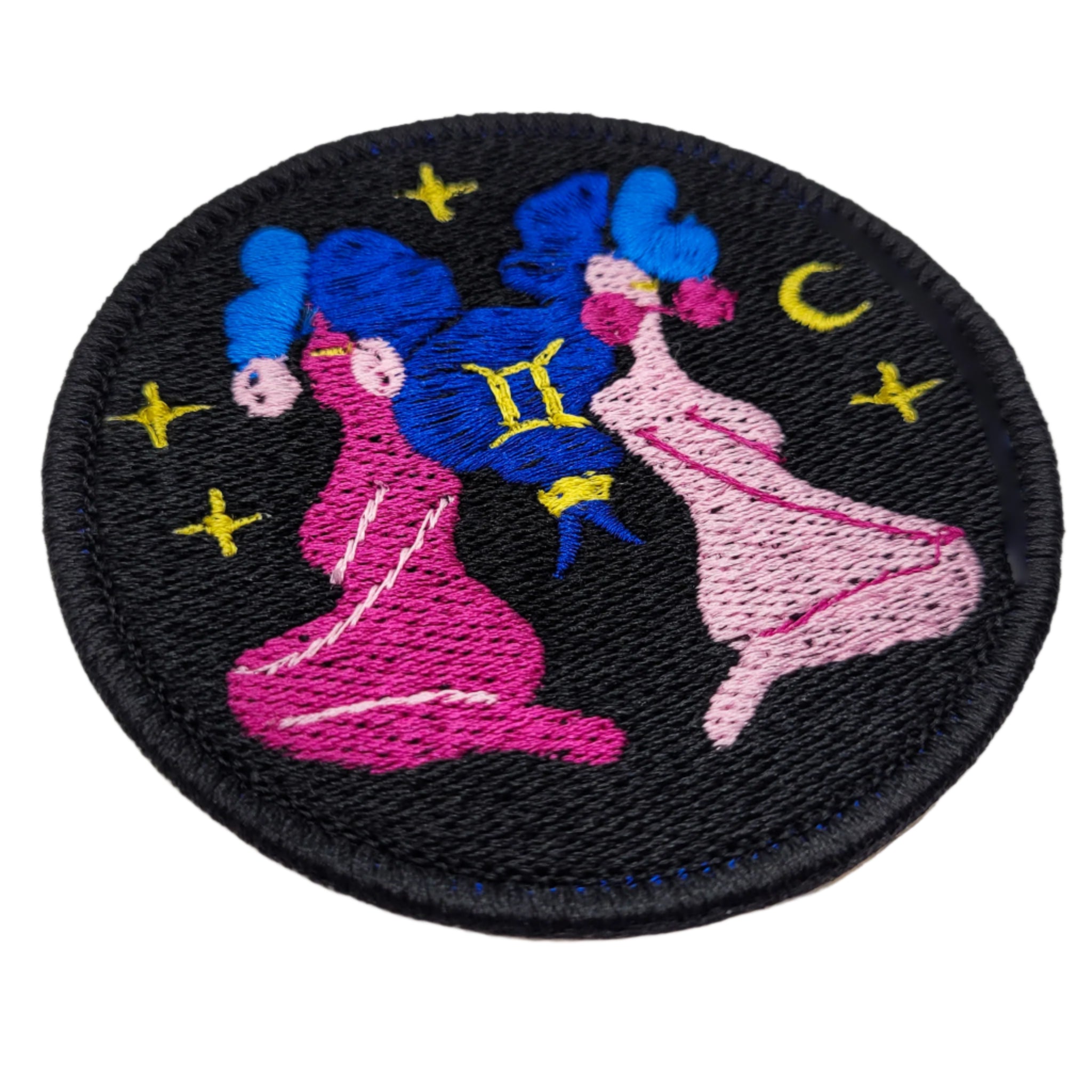 Gemini Zodiac Embroidered Patch