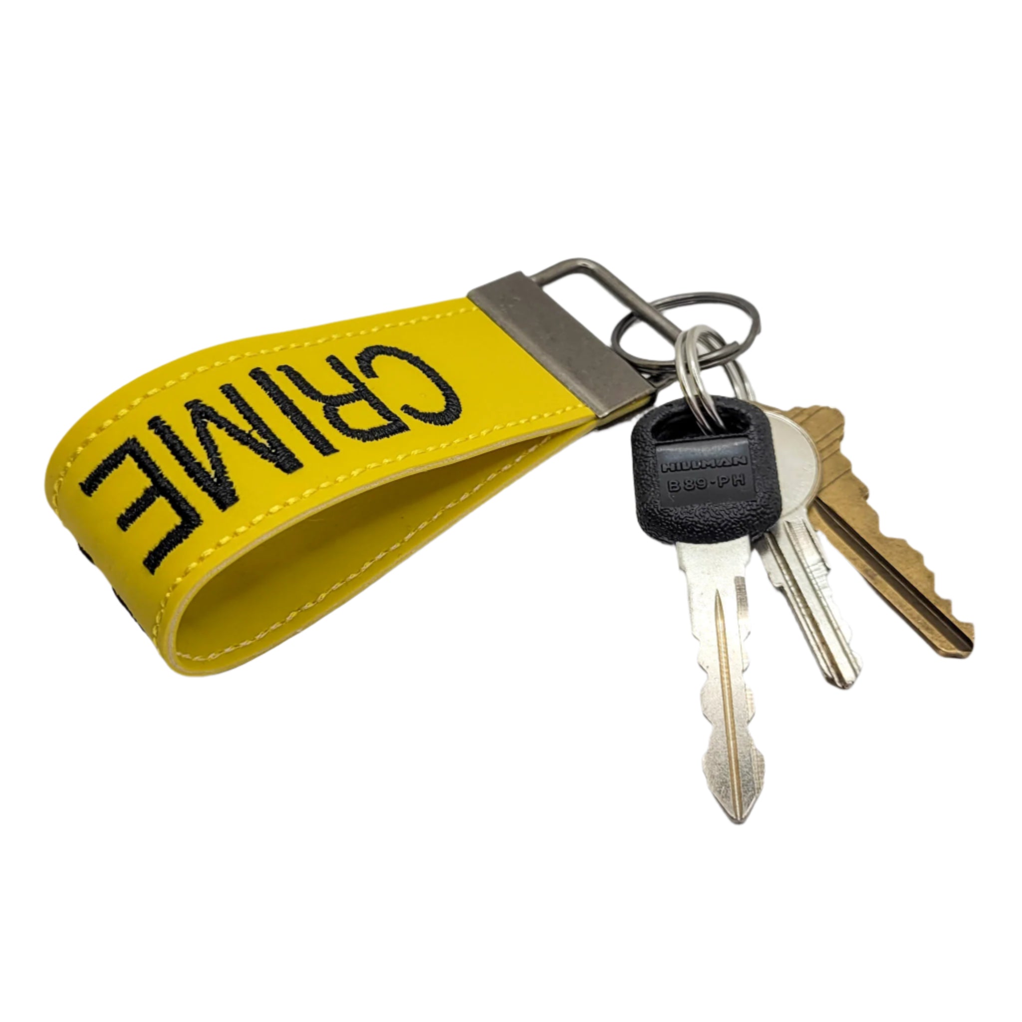 Crime Scene Keychain