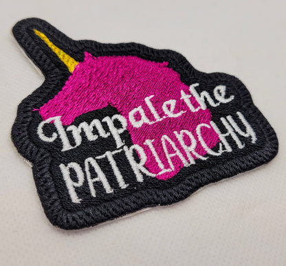 Impale The Patriarchy Embroidered Patch