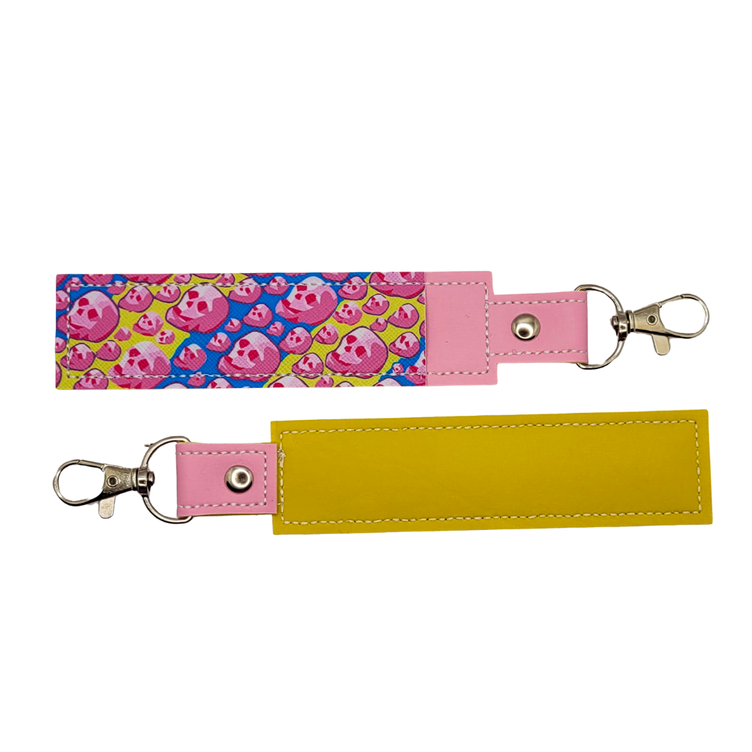 Pastel Skulls Vinyl Pen Case