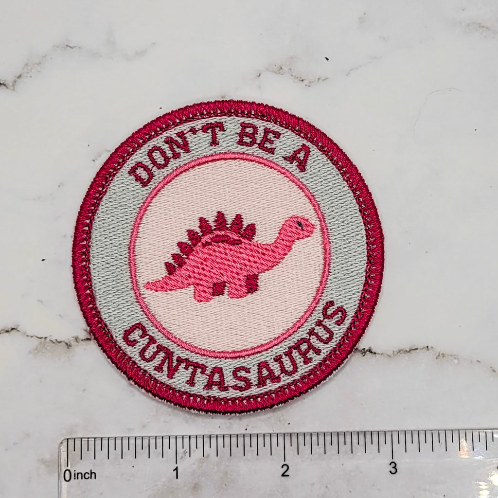 Ne soyez pas un patch Cuntasaurus