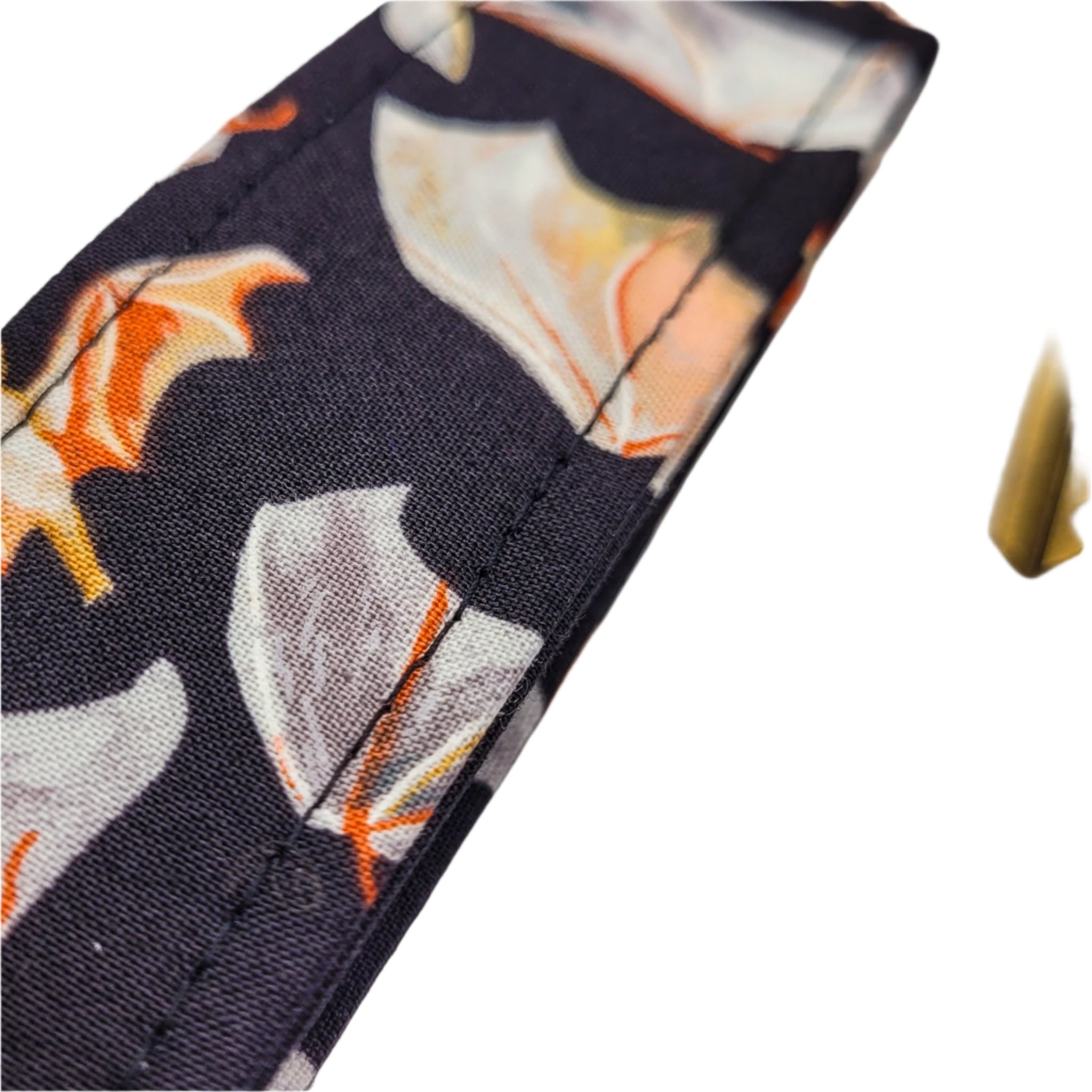Black Bats Wristlet Key Strap